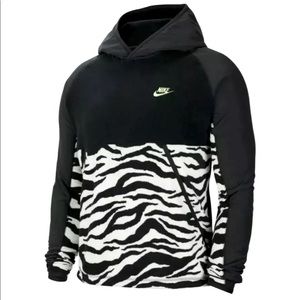 Nike Sportswear Fleece Zebra Pullover Hoodie
